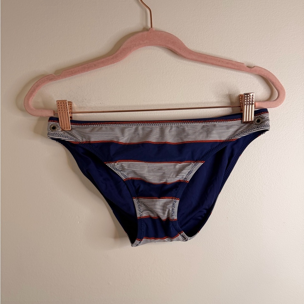 Sperry Navy and White Striped Swimwear